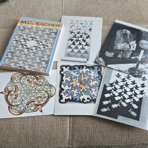 M.C. Escher Art Postcard Set